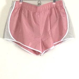 N.Y. Laundry Pink, High Rise Running Shorts. Workout, Sports, Exercise Shorts